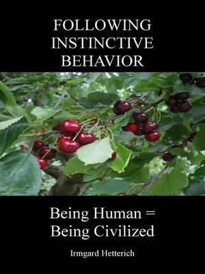 cover image of FOLLOWING INSTINCTIVE BEHAVIOR